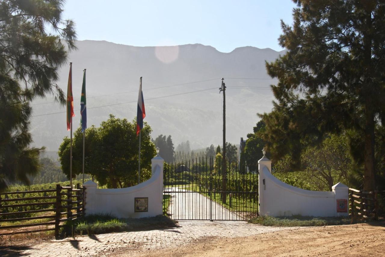 Pensjonat Calais Wine Estate Paarl Zewnętrze zdjęcie
